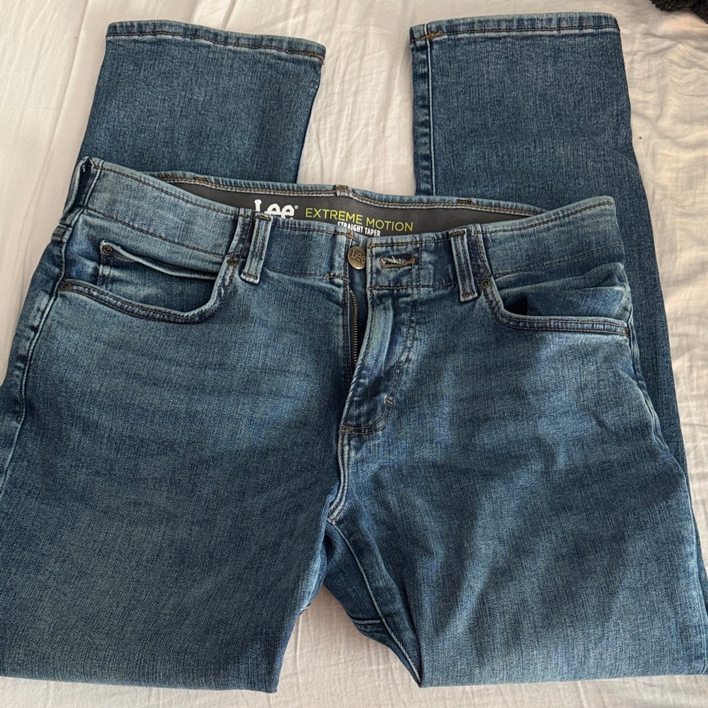 Lee Men's Relaxed Fit Denim Jeans